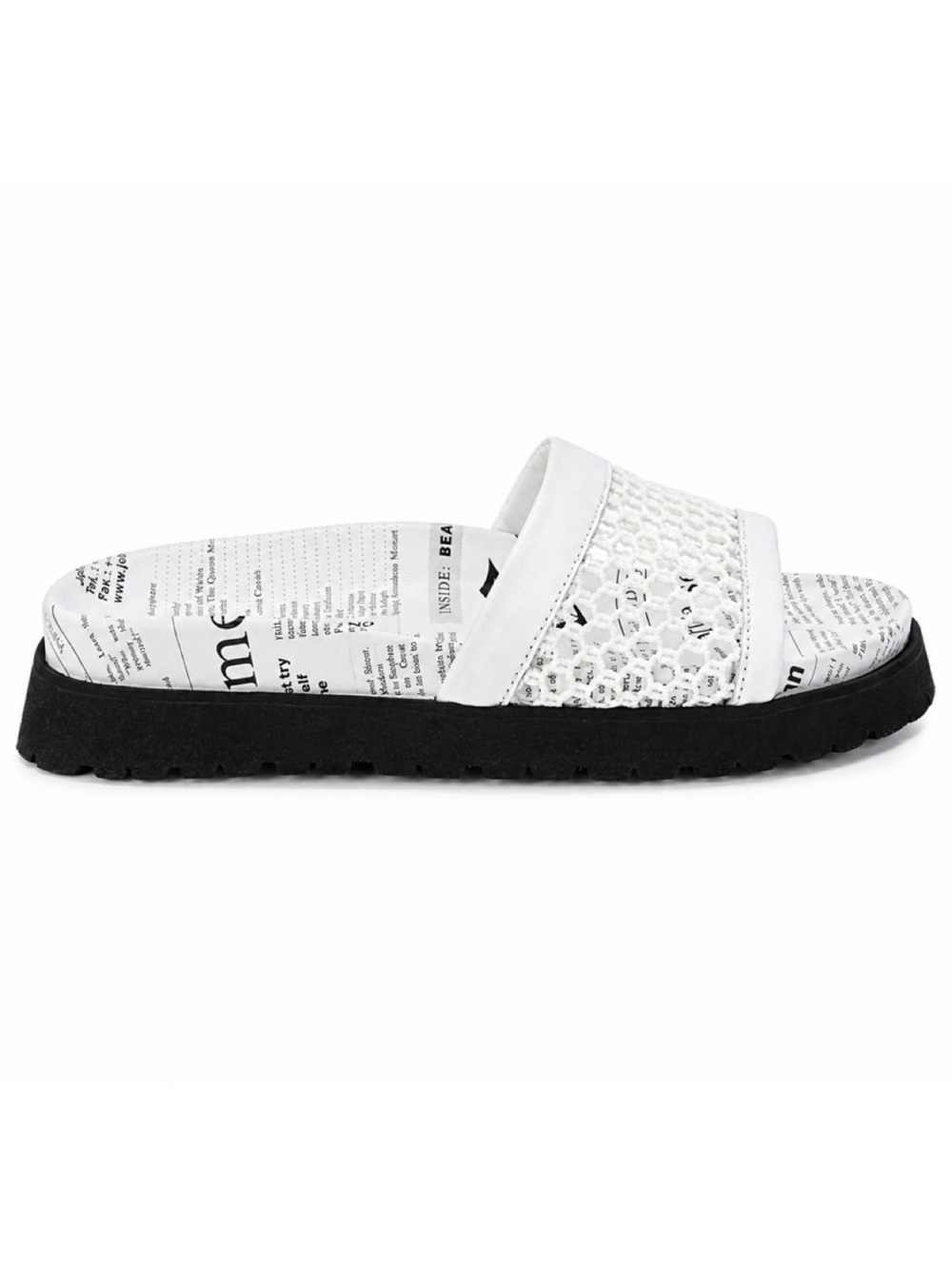 John Galliano Mesh Slides 39.5